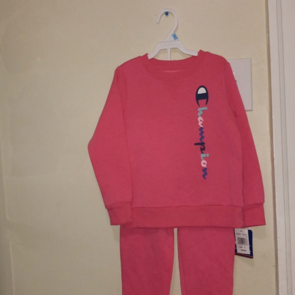 A pink champion set